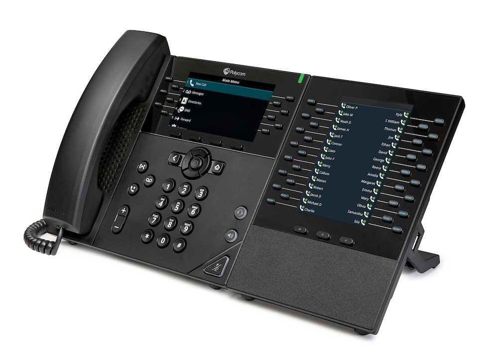 Polycom VVX 450 desk phone